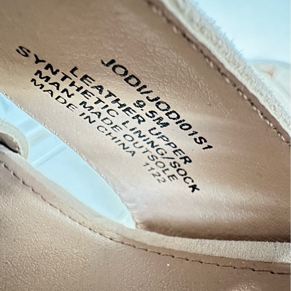 Steve Madden Womens Jodi Platform Block Sandals Beige Suede Size 9.5 New No Box - Picture 10 of 10